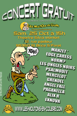 CONCERT LES MOUTONS EN COLERE